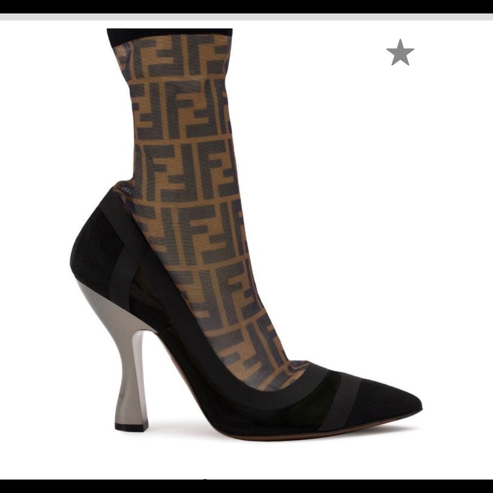 Fendi stretch FF boots